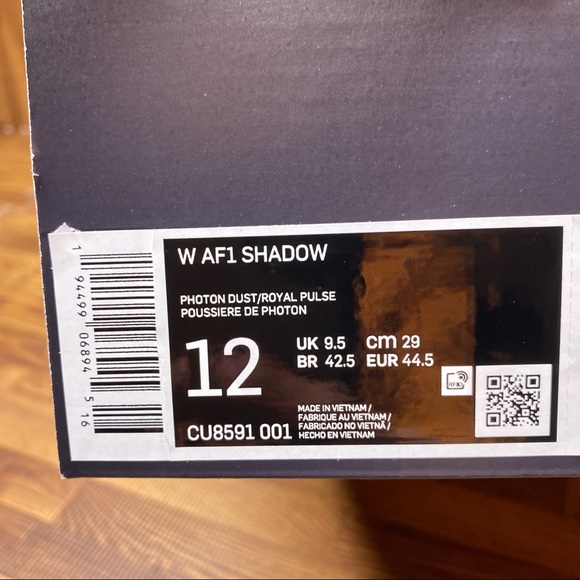 Air Force 1 shadow Sz 12 womens - Picture 8 of 8